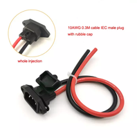 3P IEC 320 C13 Femelle C14 Male Plug Panel Power Inlet Sockets Connectors AC 250V 10A connector panel mount connectors