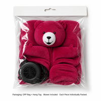 Costume de mascotte gonflable géant en peluche rose en gros – Fournisseur direct en gros, livraison rapide