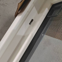 Ventanas de Vinilo de Doble Unidad con Guillotina Individual de Fábrica WEIKA, Venta al por Mayor, Brida Americana con Diseño de Rejillas Inclinables