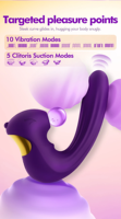 Vibrateur clitoridien et pour mamelons, rechargeable par USB, étanche IPX6, lavable, écologique, 10 vitesses, 40 dB silencieux, jouet sexuel féminin pour