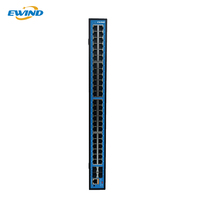 Switch de Red de 48 Puertos con 4 Puertos SFP+ 10G, Switch Ethernet POE con Gestión L3, 48* 10/100/1000M, 4* Puertos SFP+ 10G para Red
