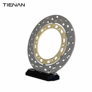 <span class=keywords><strong>จาน</strong></span>เบรกแบบลอยตัวสีแดง ขนาด 260 มม. หนา 4 มม. เกรดสำหรับการแข่งขัน ทนทานต่อการสึกหรอ สำหรับรถสกู๊ตเตอร์ยามาฮ่า <span class=keywords><strong>NMAX</strong></span> - Product Image 4