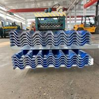 Tôle de toiture en acier galvanisé prépeint PPGI, plaque de toiture en fer colorée pour bâtiments agricoles