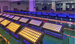 <span class=keywords><strong>Mini</strong></span> LED Colores proyectados para exteriores Impermeable IP67 Luces de proyección de color de ciudad Cuerpo de aluminio DMX512 Modo de control para almacenes - Product Image 5