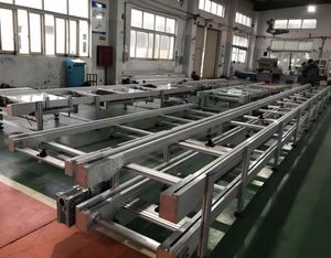 Turnkey New Stainless Steel Pallet Handling Solution Automated Palletizing System Gravity Roller Conveyors Adjustable - Product Image 5