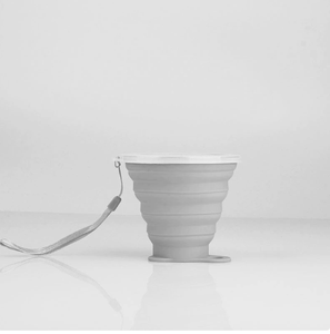 Tasses pliables en silicone en gros 270ML – Bouteille d'eau réutilisable pour camping, voyage et enfants - Product Image 5