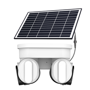 Doble cabeza 4G giratoria de 360 grados panorámica de vigilancia con energía solar C, con visión nocturna CCTV IP 65 seguridad a prueba de agua - Product Image 3