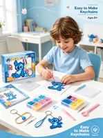 Kit de perles thermocollantes 2,6 mm, 7000 pièces, ensemble de perles à repasser DIY avec gabarit, accessoires pour tableau à picots, jouet artisanal fait main pour enfants
