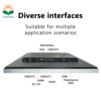 Écran tactile LCD UHD 43 pouces 3840*2160 Rockchip RK3568 ou RK3588 Android 11 Panneau tactile LCD d'origine