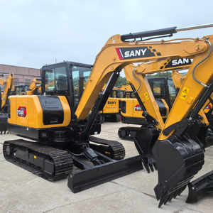 รถขุด Sany SY55U 5.5 ตัน สภาพดีเยี่ยม ประสิทธิภาพสูง ขายดี เหมาะสำหรับงานก่อสร้าง มาตรฐานการปล่อยมลพิษตามระเบียบ - Product Image 1