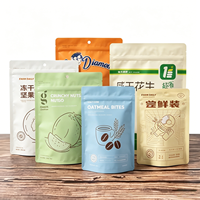 Sachet Doypack Personnalisé 16x24cm Qualité Alimentaire avec Logo Imprimé pour l'Emballage de Divers Produits Alimentaires