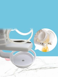 Custom Logo Kitchen Egg Tools Eco-Friendly Plastic Handheld Egg <strong>White</strong> Yolk Separator and Easy Egg <strong>Cracker</strong> - Product Image 6