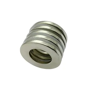 Imanes de anillo magnetizados SDM N52 N54 Ndfeb Imán de anillo radial de neodimio fuerte para la venta