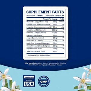 Capsules diurétiques au thé <span class=keywords><strong>vert</strong></span> Nutrivoice JQ30 en gros pour adultes, nettoyage du côlon, détoxification, brûlage des graisses, compléments alimentaires à base de plantes pour la perte de poids - Product Image 6