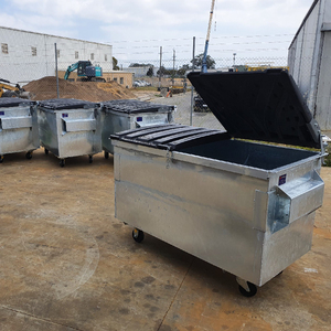 Professioneller Yingxin 2 Kubikmeter Schwerlast-Stahlcontainer mit Frontlader, 7,5 kW Leistung, 3 Jahre Garantie für Abfallbehandlung - Product Image 5