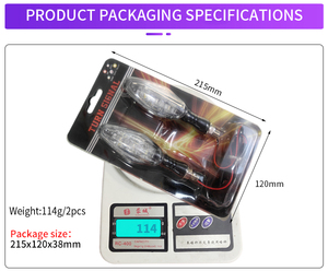 Đèn báo rẽ đèn <span class=keywords><strong>LED</strong></span> đèn báo màu hổ phách bóng đèn đuôi trước xe máy 12V đèn nhấp nháy chống nước phụ kiện đèn - Product Image 6