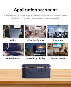 <span class=keywords><strong>AK1</strong></span> <span class=keywords><strong>Pro</strong></span> Mini pc intel Celeron N5105 N5100 N5095 LPDDR4X 8/16 go 2.5 pouces HDD/SSD Win11 dual band wifi dual screen PC de bureau - Product Image 5