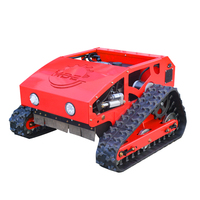 Chine Longjie 196cc Robot Tondeuse à Gazon 4 Temps Conception Autopropulsé Gasolina Controle Remoto Crawler Tondeuses à Gazon et Jardin