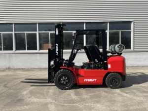 Chariot élévateur diesel Everlift Nouveau 2 tonnes 2.5 tonnes 3.0 tonnes avec moteur japonais Nissan ISUZU Mitsubishi Moteur chinois - Product Image 2