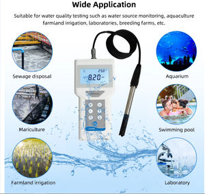 पोर्टेबल हैंडहेल्ड विघटित ऑक्सीजन सेंसर विश्लेषक पानी उपचार हाथ में घुले ऑक्सीजन मीटर प्रयोगशाला - Product Image 6