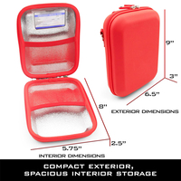 Étui de transport médical isotherme en EVA, organisateur compact à fermeture éclair pour insuline et lecteur de glycémie, pochette isotherme portable