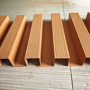 Panel <span class=keywords><strong>de</strong></span> Aluminio Microperforado Acústico, Revestimiento <span class=keywords><strong>de</strong></span> Pared 3D Cóncavo Convexo Tipo Gran Muralla - Product Image 3