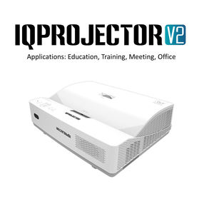 Proyector láser 4K de tiro ultracorto interactivo IQ para uso en pizarra en el aula - Product Image 6