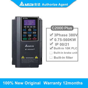 VFD 55KW อินเวอร์เตอร์ปรับความถี่ VFD550C43A-00 480V AC ไดรฟ์ 50/60hz พร้อม PLC ในตัว - Product Image 4