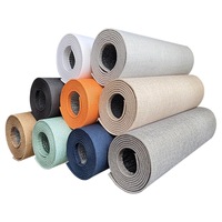 Panel Dinding Lembut Modern Berbahan Busa XPE Perekat Sendiri, Tebal, Anti Lembab, Motif Linen untuk Ruang Tamu, Kamar Tidur, Latar Belakang TV