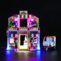 Briksmax kit de luz led para legos friends, conjunto de legos 41311 led com legos