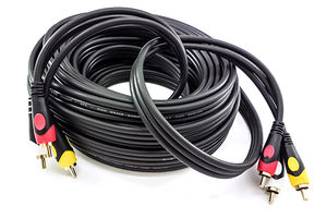 Precio bajo alto grado bajo ruido Micrófono de alta calidad <span class=keywords><strong>RCA</strong></span> 3 <span class=keywords><strong>RCA</strong></span> 2 <span class=keywords><strong>RCA</strong></span> a Jack 6,3 6,35 cable de audio dorado al por mayor - Product Image 6