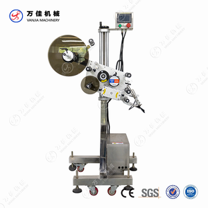 Seimi automático etiqueta plana superfície garrafa Labeler aplicador plástico rotulagem máquina - Product Image 1