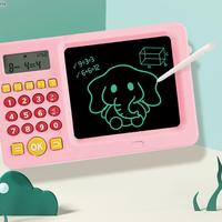 Calculatrice intelligente pour la formation mathématique, tablette d'écriture effaçable, jouet pour enfants, planche à dessin LCD pour enfants