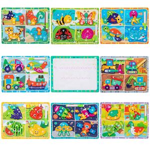 Rompecabezas 3D 4 en 1, Bloques de Animales con Números, Rompecabezas de Animales de Madera, Juegos de Combinación, Tablero de Dibujo, Juguetes Educativos de Aprendizaje para Niños - Product Image 4