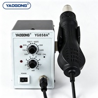 Station de Retravail à Air Chaud Sans Balais YAOGONG YG858A+ 700W avec Mode Veille Intelligent et Température Réglable pour Outil de Réparation Téléphonique SMD BGA