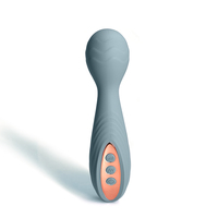 USB wiederauf ladbare Hand Mini Paar Männer Frauen Massage Vibrator weiches Silikon Erwachsenen AV Zauberstab Sexspielzeug Vibrator Stimulator Dildo