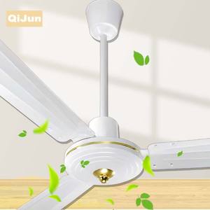 Ventilateur de plafond industriel AC 48'' 56'' avec 3 pales courbes pour hôtel et salon, idéal pour le Sénégal et l'Arabie Saoudite (Mats, ITCs, etc.) - Product Image 2