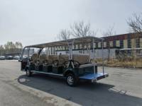 Bus électrique touristique 72V Mini 17 places avec une autonomie de 80-100 km et un moteur de 4 kW