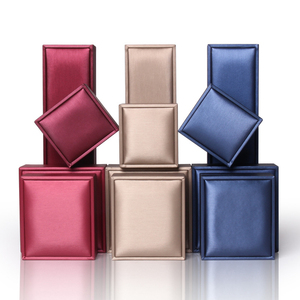 Caja de Embalaje de Joyería de Cuero con Logotipo Personalizado al por Mayor, Caja de Regalo para Anillos, Aretes, Collares, Pulseras y Joyería Hecha a Mano - Product Image 3