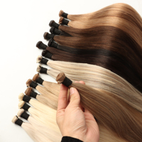 Honorhair - Extensiones de Cabello Remy Virgen con Doble Trama Europea, Sin Recubrimiento de Silicona, las Más Populares