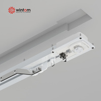Sistem Tirai Otomatis WINTOM Q5 Modern Berbahan Aluminium Alloy dengan Kontrol Aplikasi/Remote Tuya Zigbee untuk Kantor, Dapur, dan Ruang Tamu