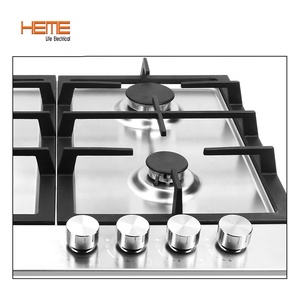 Fabricante de Cocinas a Gas en China, Electrodomésticos de Cocina de Acero Inoxidable, Placa de Cocción Integrada de 4 Quemadores y 60 cm, Opcional - Product Image 3