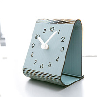 Quasi jam Pendulum senyap dekorasi Desktop rumah sederhana Modern untuk kamar tidur jam dinding kayu ukiran untuk penggunaan di rumah