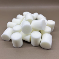 Éponge en mousse de silicone de haute qualité, forme cylindrique personnalisée, résistante à la chaleur, pour personnalisation