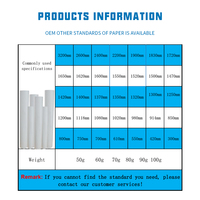 Vente en gros d'usine SUBLICOOL papier de sublimation personnalisé papier de transfert de chaleur rouleau jumbo papiers de transfert de chaleur pour imprimante à jet d'encre