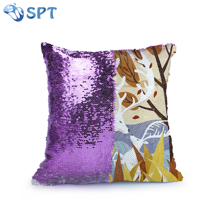 Сублимация Реверсивный блесток Русалка случае Магия наволочки