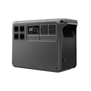 สถานีพลังงาน DJI Power 2000 ความจุสูง 3000W ไฟฉายโซลาร์เซลล์ ชาร์จไฟรถยนต์ได้ พร้อมปลั๊ก AU/US/EU หน้าจอ LED ชาร์จเร็วสุดๆ - Product Image 4