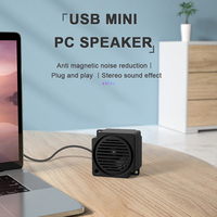 Mini Altavoz Subwoofer USB 2.0 para PC, 5-10W Amplificado, Plug and Play, para Cine en Casa y Uso con Computadora