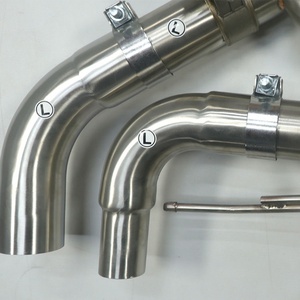 For 340i M340 M340i 3.0T 2021-2023 High Performance Stainless Steel for <b>Back</b> Exhaust System with Electronic Valve Heat Shield - Product Image 2