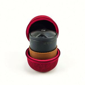 EVA <b>Carrying</b> Box Shockproof Tea Set Organizing <b>Case</b> Portable Travel Teacup Carrier - Product Image 5